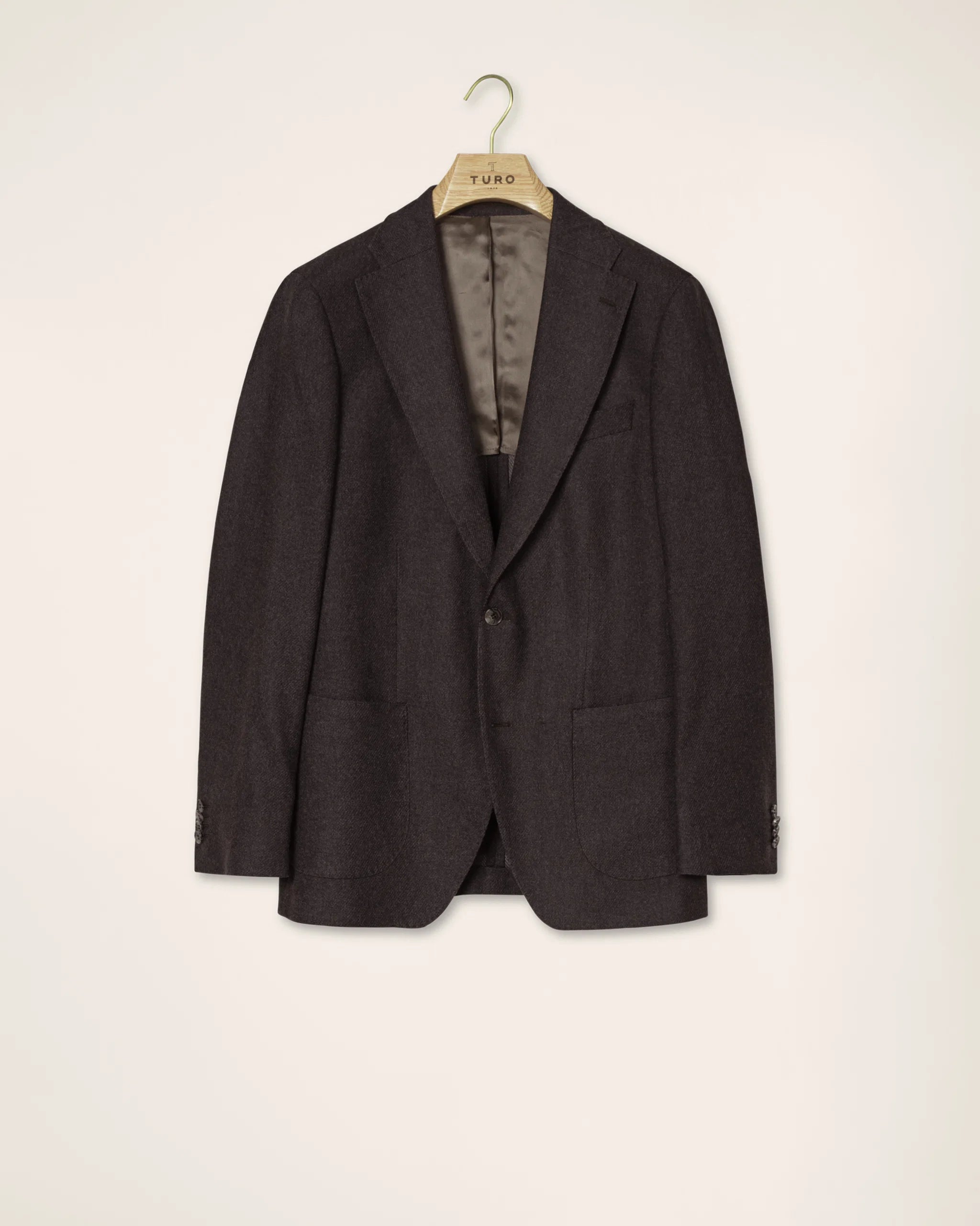 Turo miesten bleiseri Bergamo Half Lined Blazer, ruskea