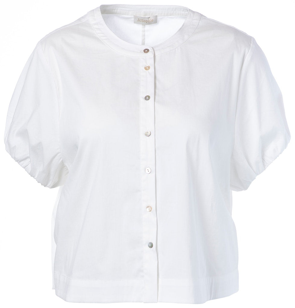 JcSophie naisten puserot Madeleine Blouse, Valkoinen