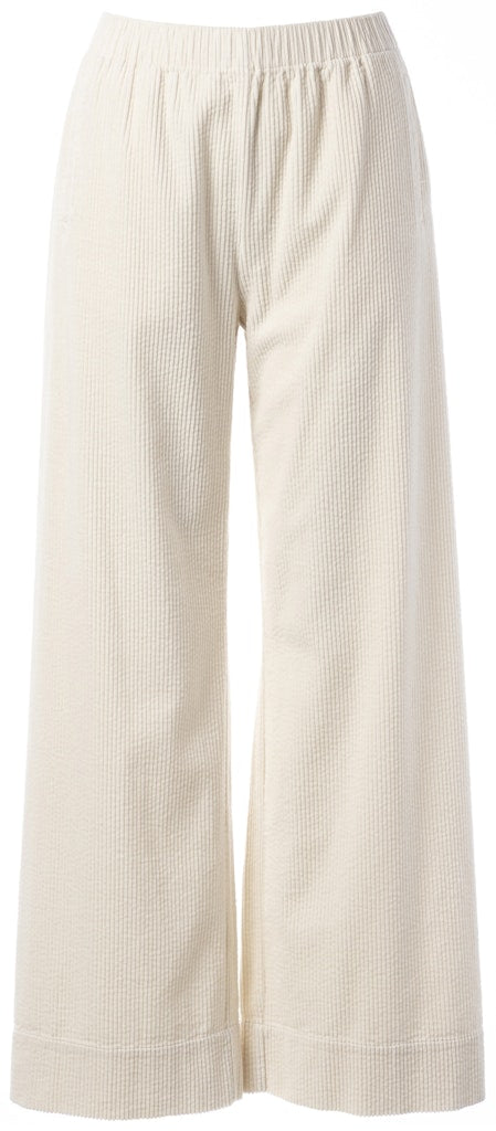 JcSophie naisten housut Kameron trousers, luonnonvalkoinen
