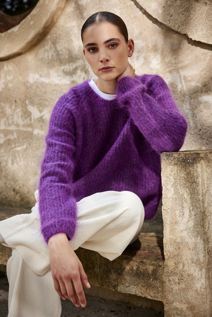 JcSophie naisten housut Kameron trousers, luonnonvalkoinen