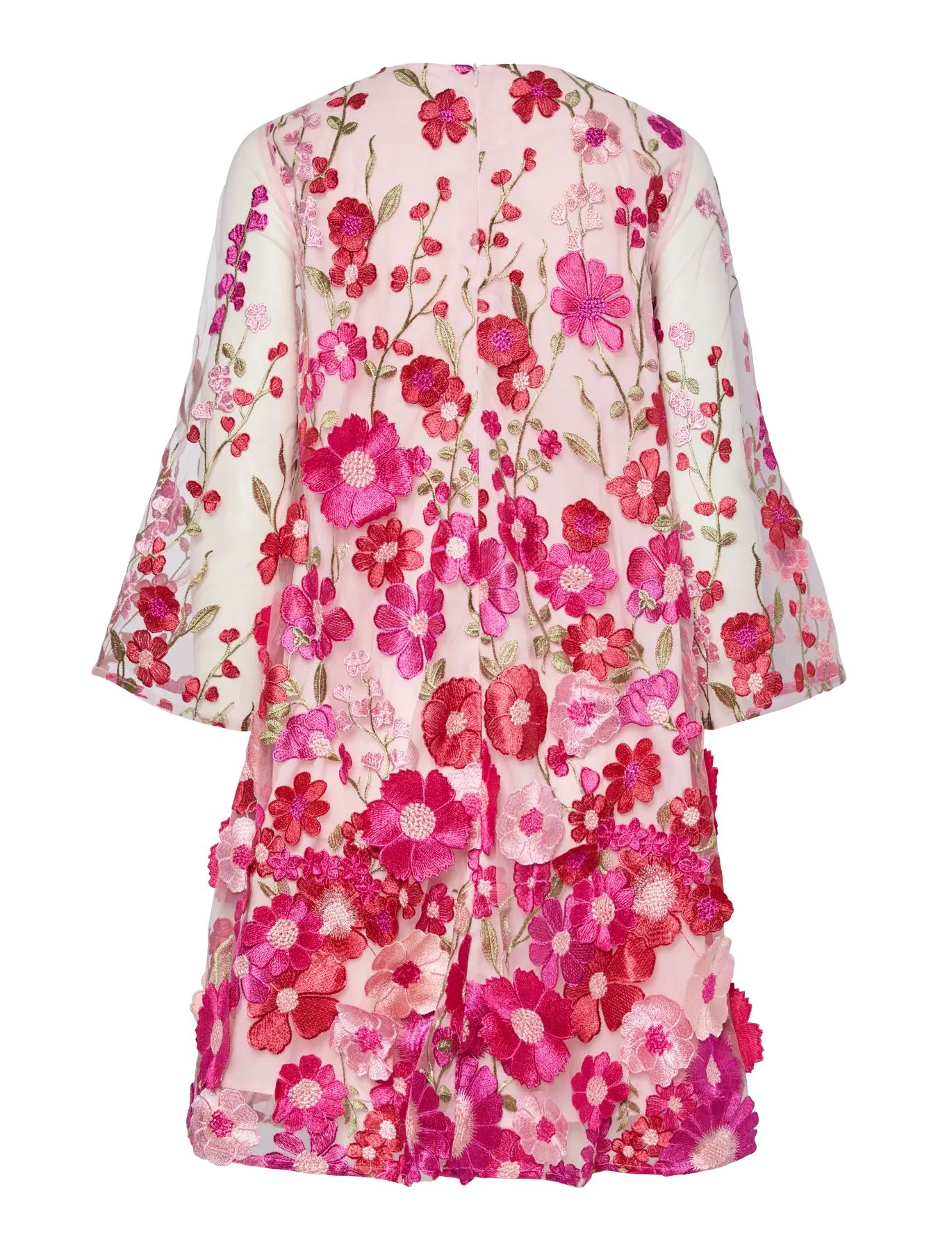 Y.A.S mekko YASFlowering 3/4 Dress, pinkki kuosi