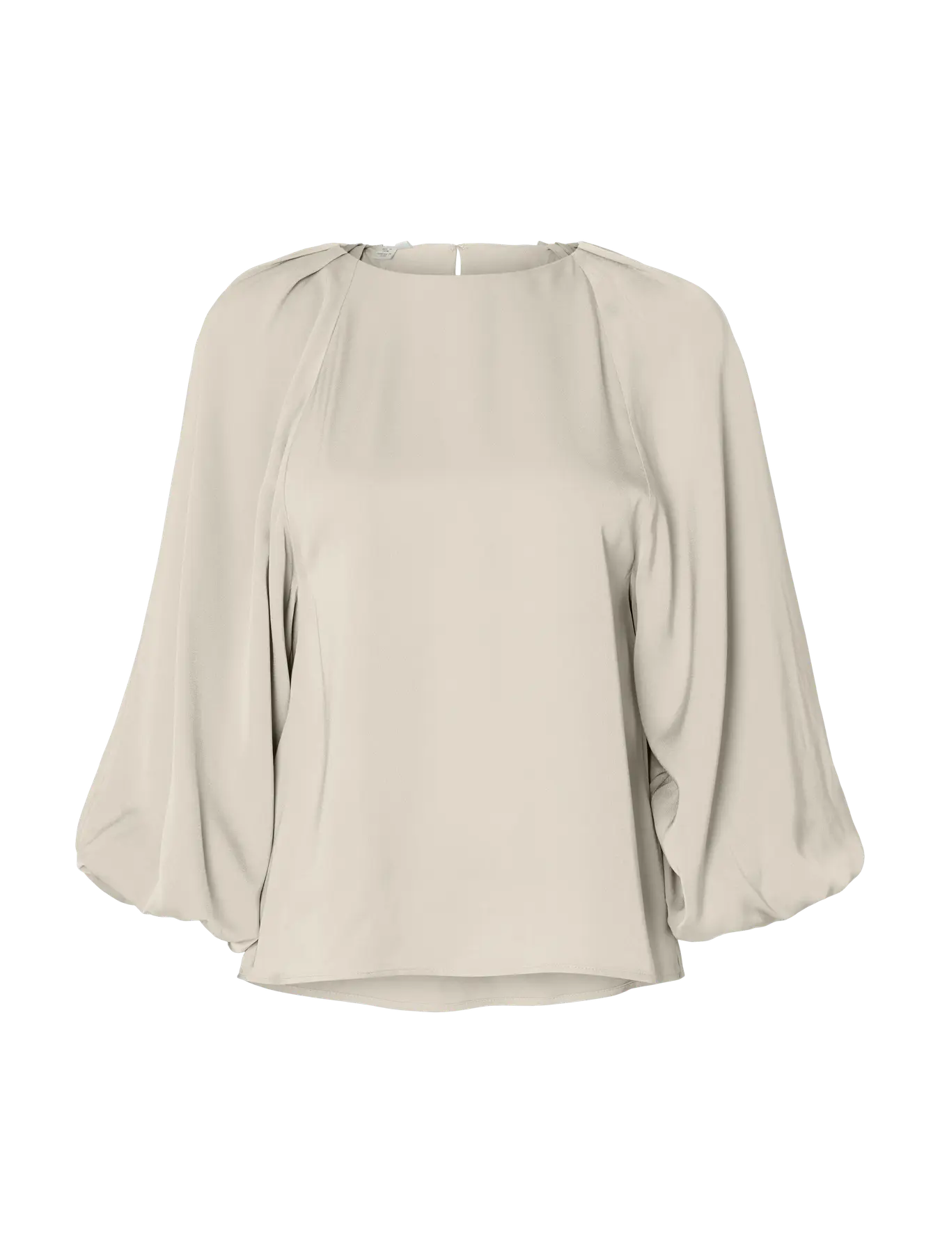 Selected Femme naisten pusero SLFLaurina 3/4 Top noos, Birch