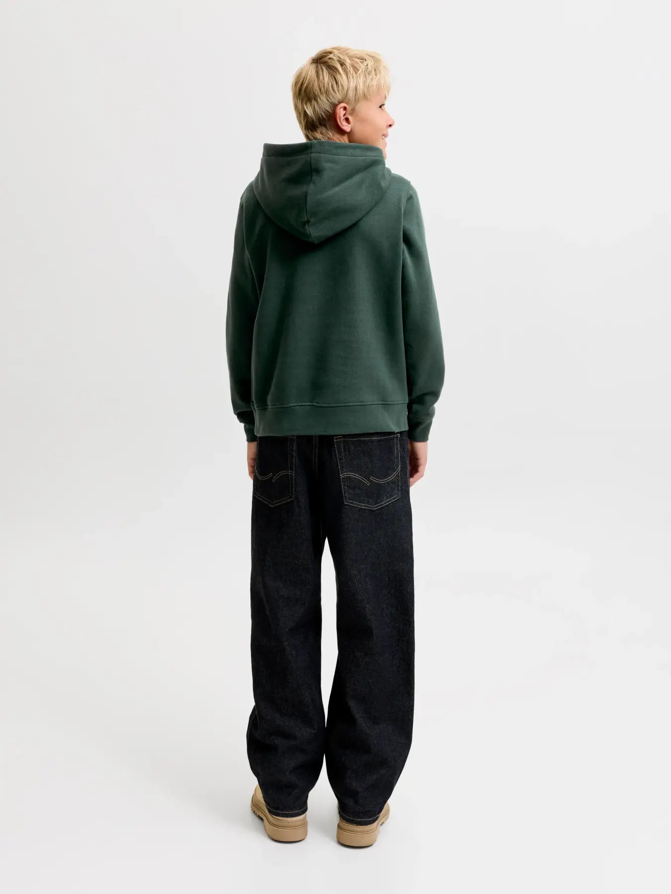 Jack and Jones Junior lasten huppari Soho, vihreä