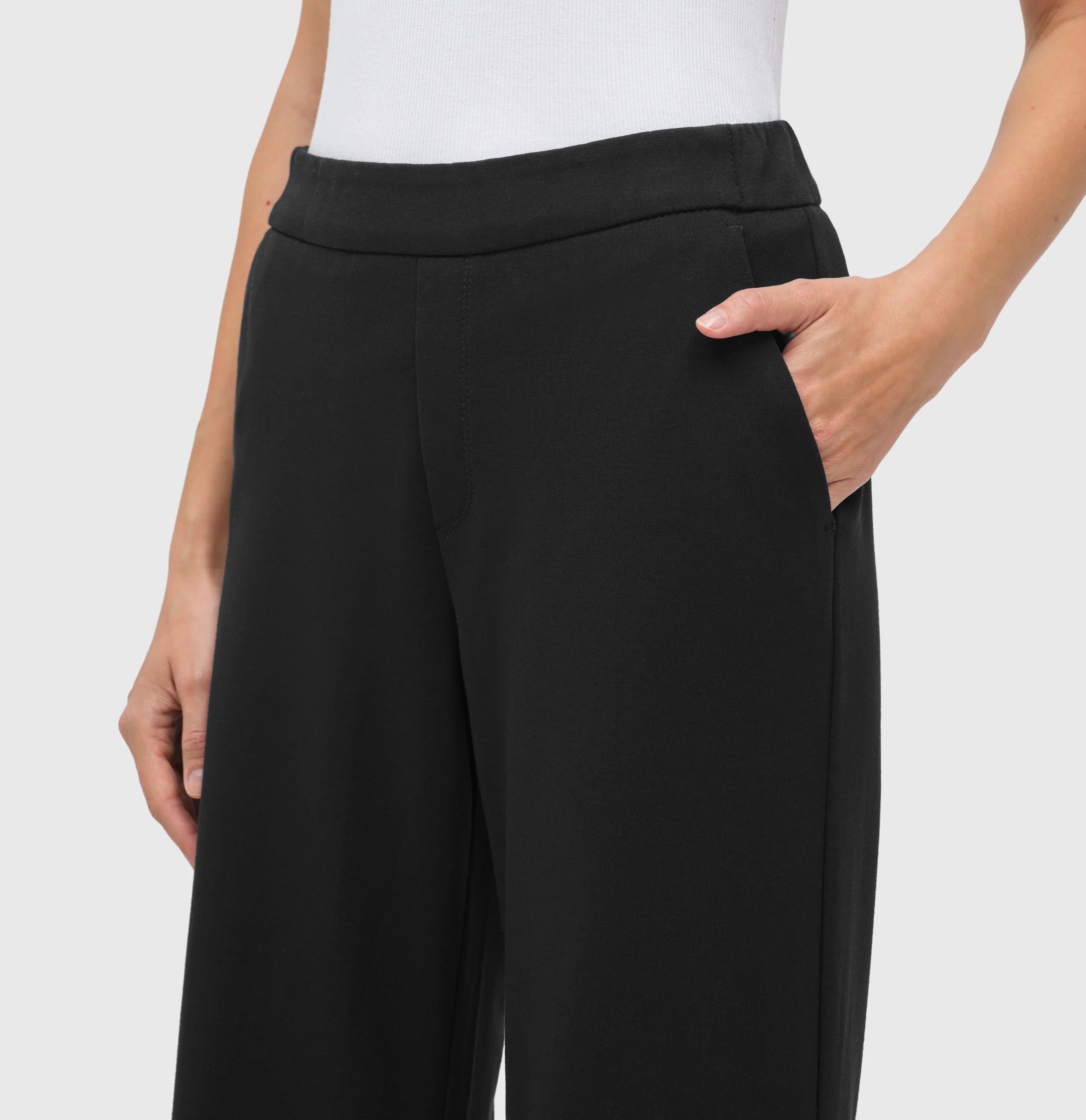 Mac naisten housut Chiara Long Pant, musta
