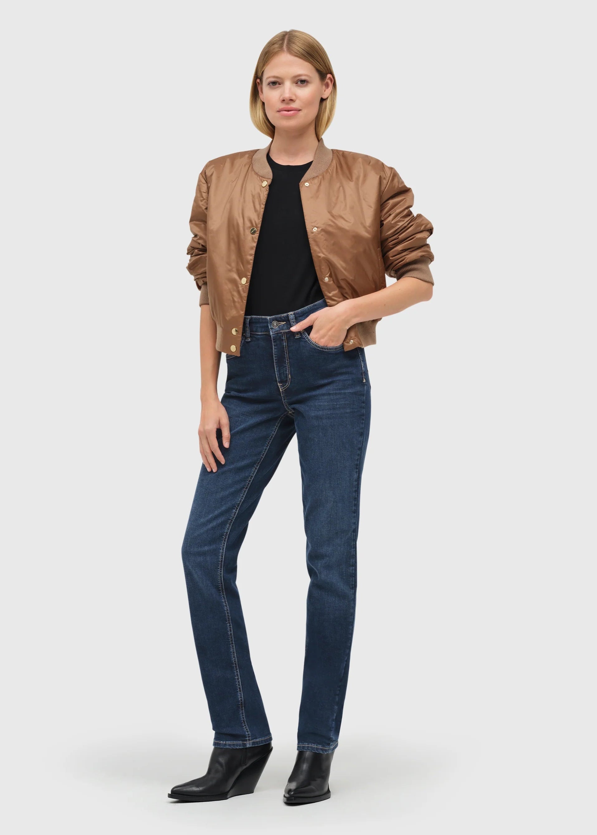 Mac naisten farkut Melania, tummansininen