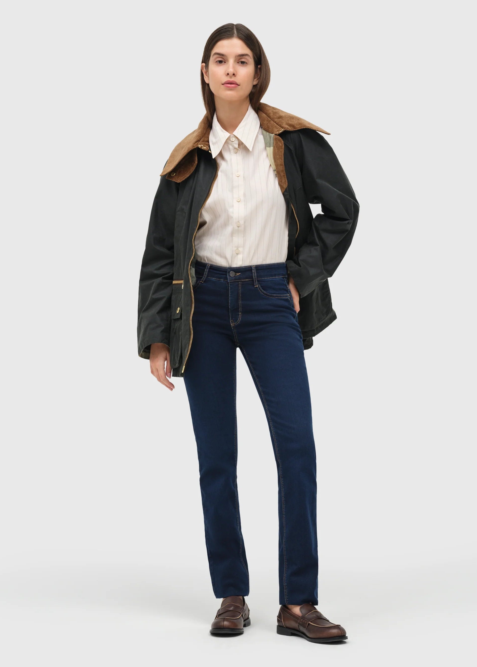 Mac naisten farkut Dream D826, tummansininen