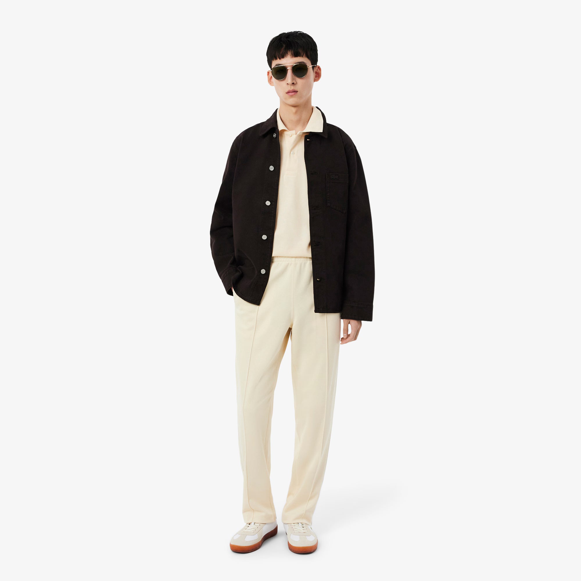 Lacoste miesten pikeepaita Original L1212 Polo, beige