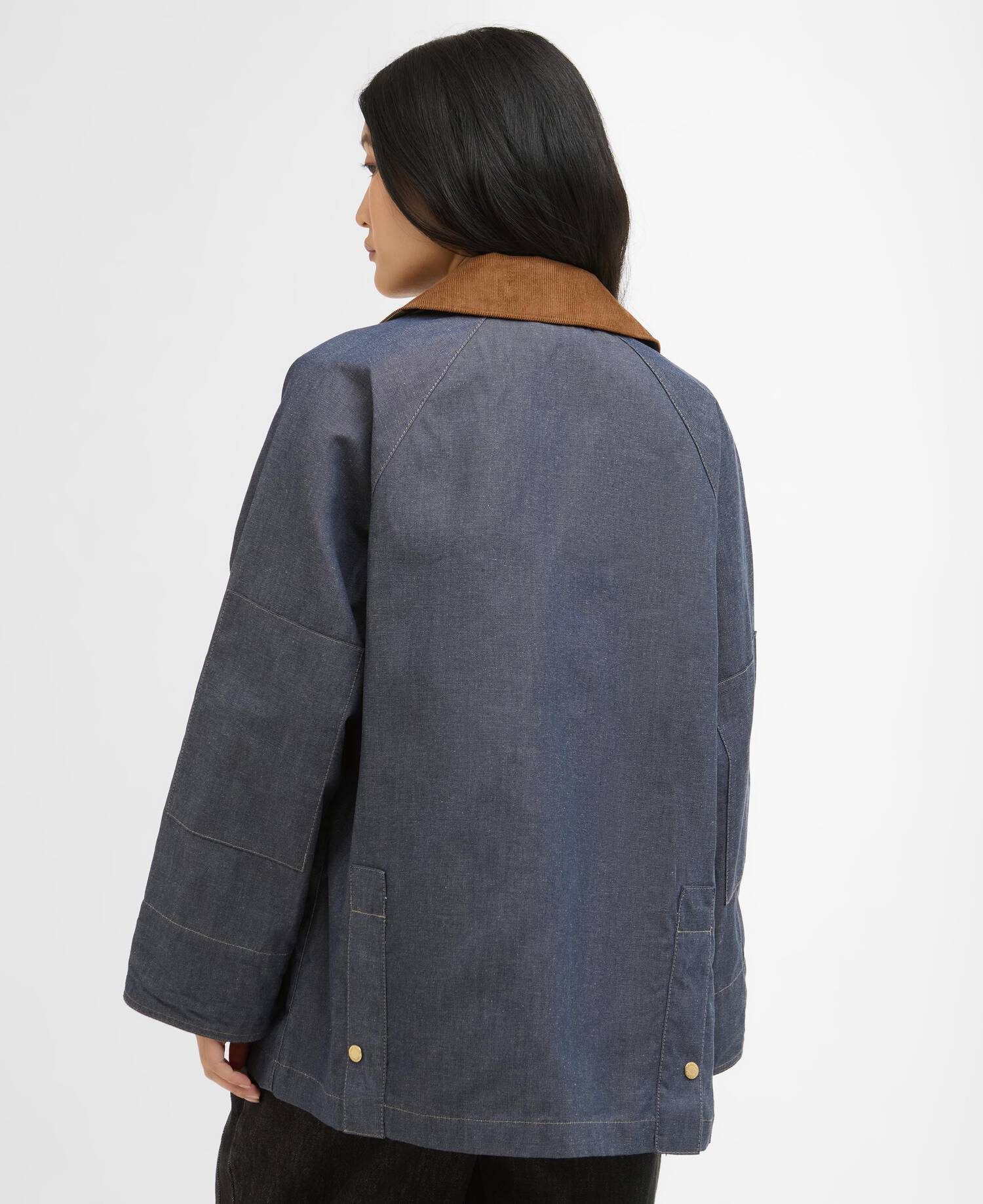 Barbour naisten takki Barbour Asker Casual, sininen indigo