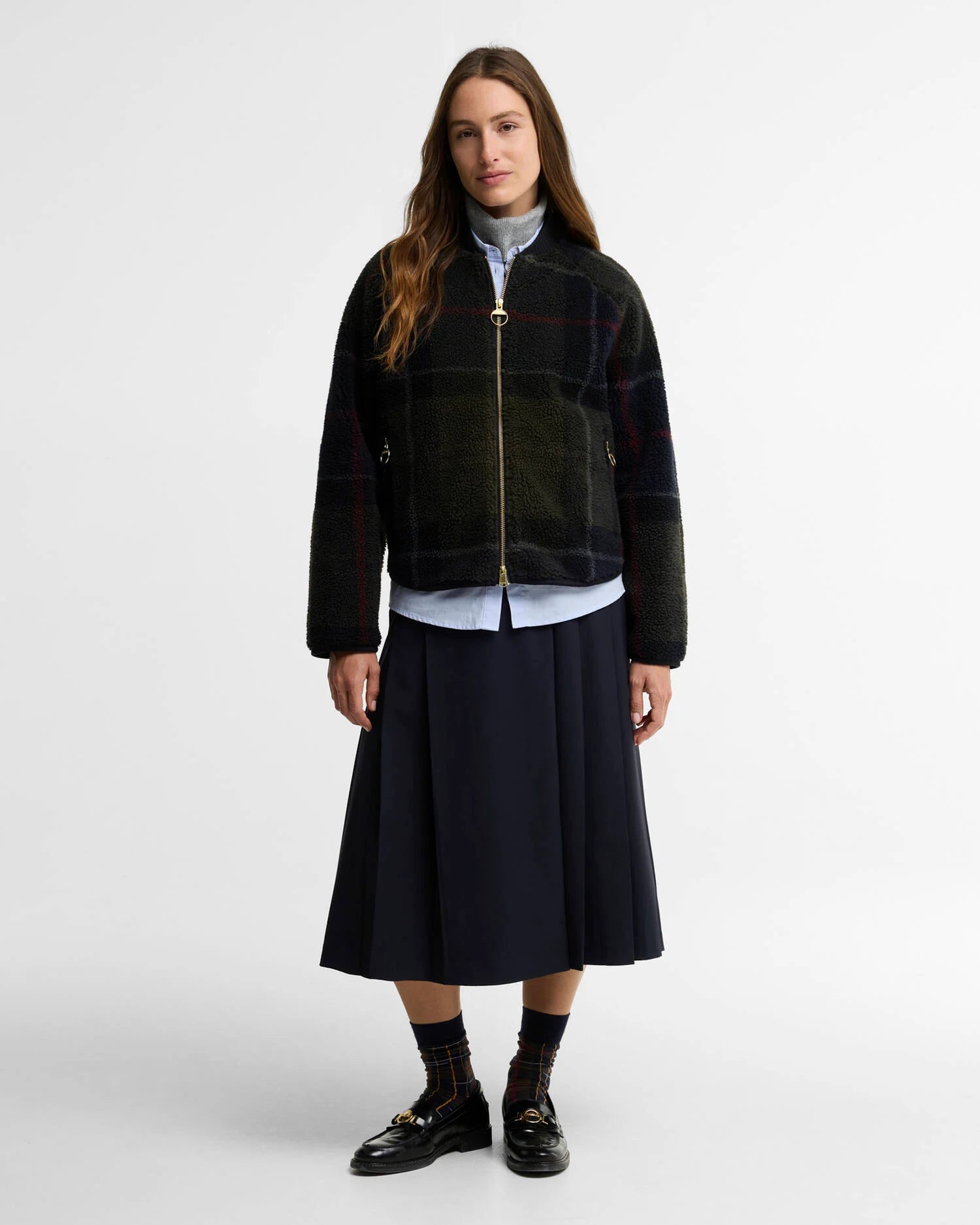 Barbour naisten takki Kirklees Fleece, monivärinen ruutu