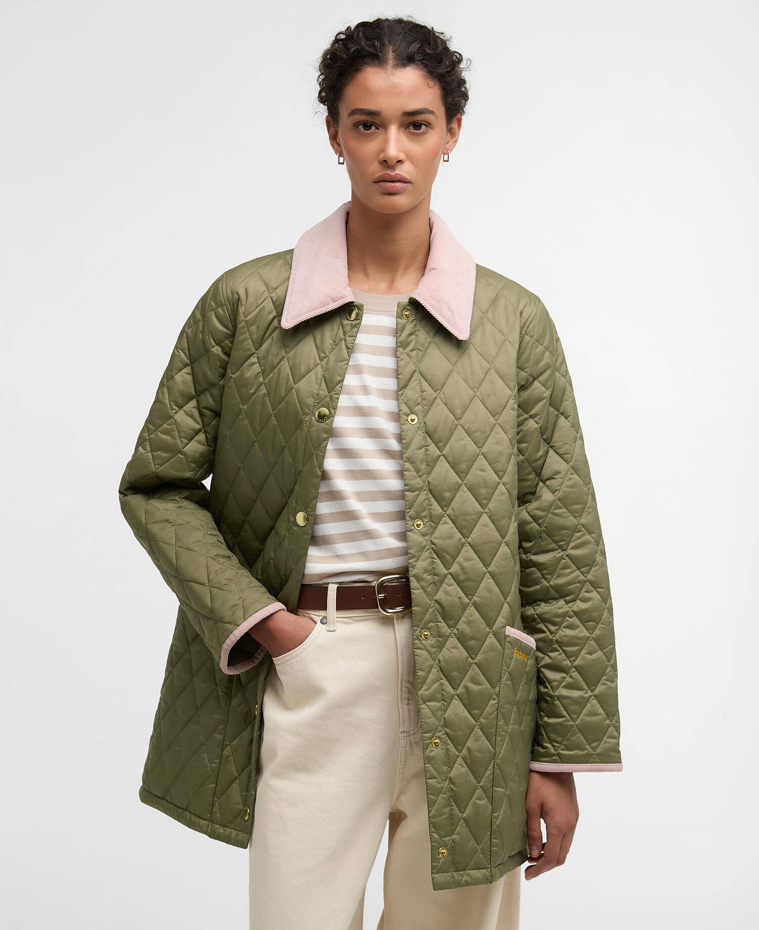 Barbour naisten takki Mod Liddesdale Jacket, khaki