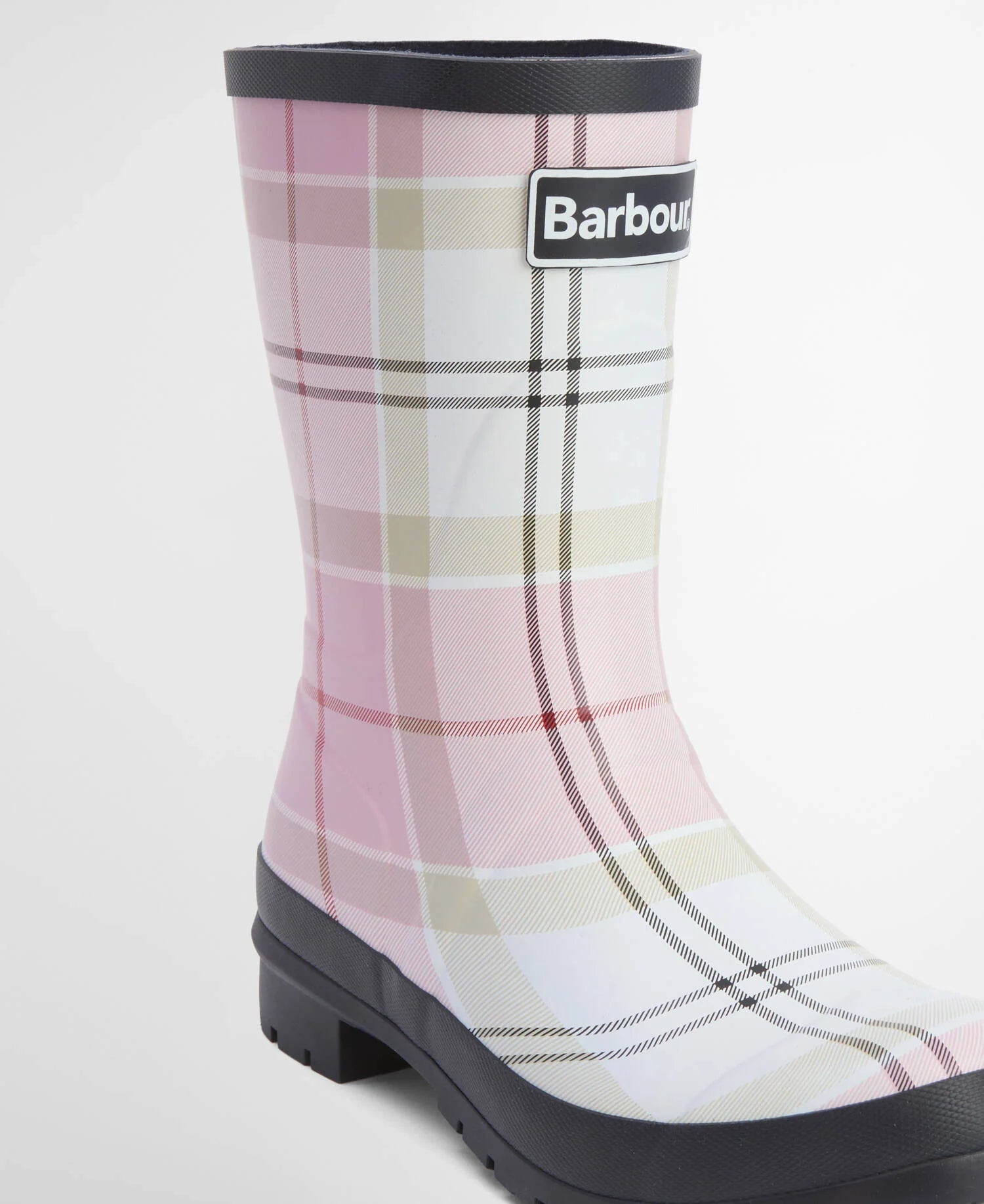 Barbour naisten saappaat Banbury Mid Wellingtonds, pinkki kuosi