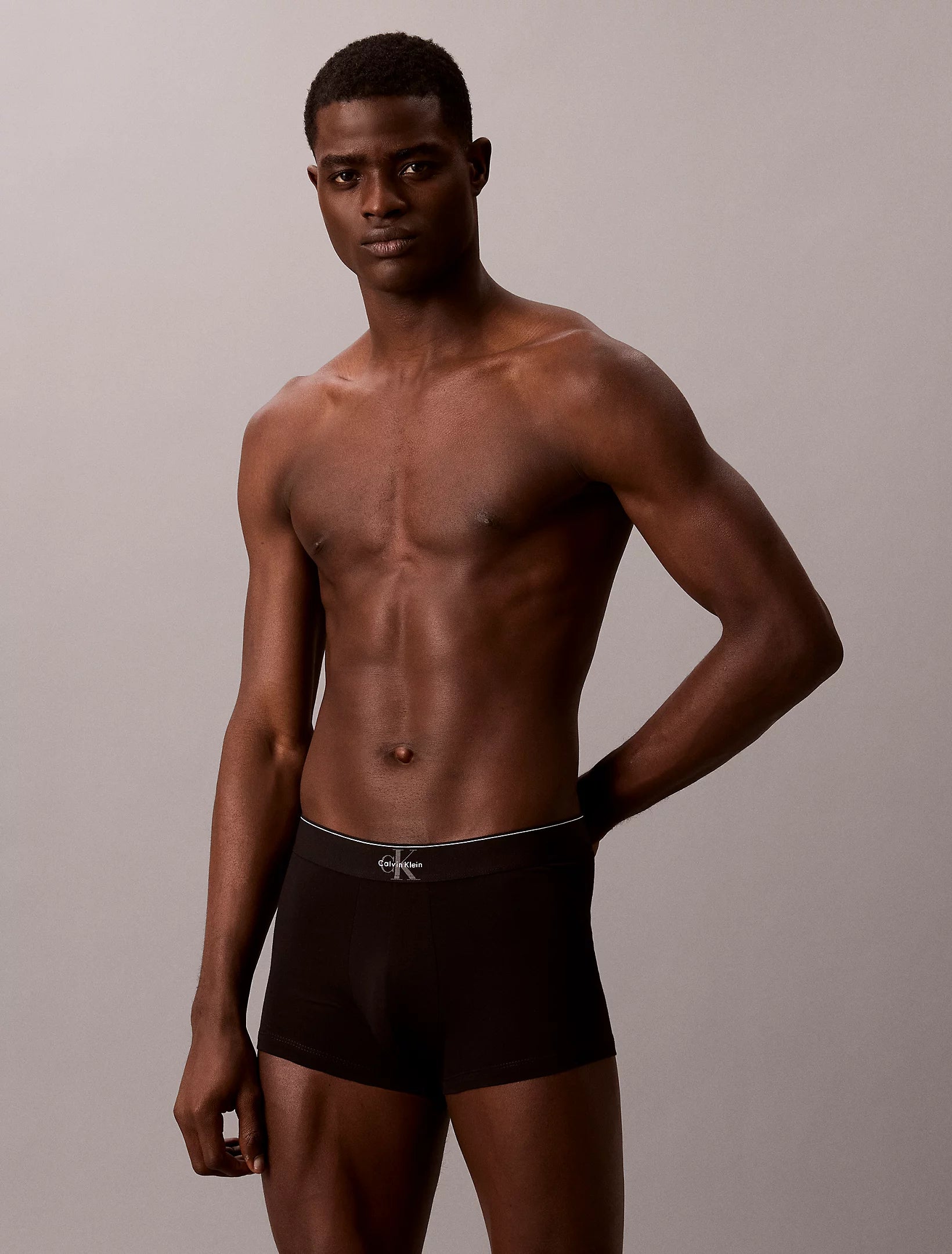 Calvin Klein miesten bokserit Trunk 3PK CK Archive 261, musta