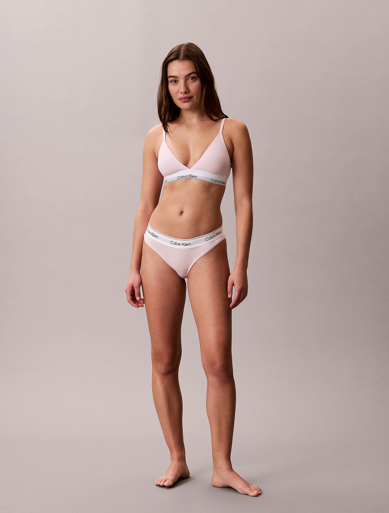 Calvin Klein naisten rintaliivit Lightly Lined Triangle, vaaleanpunainen