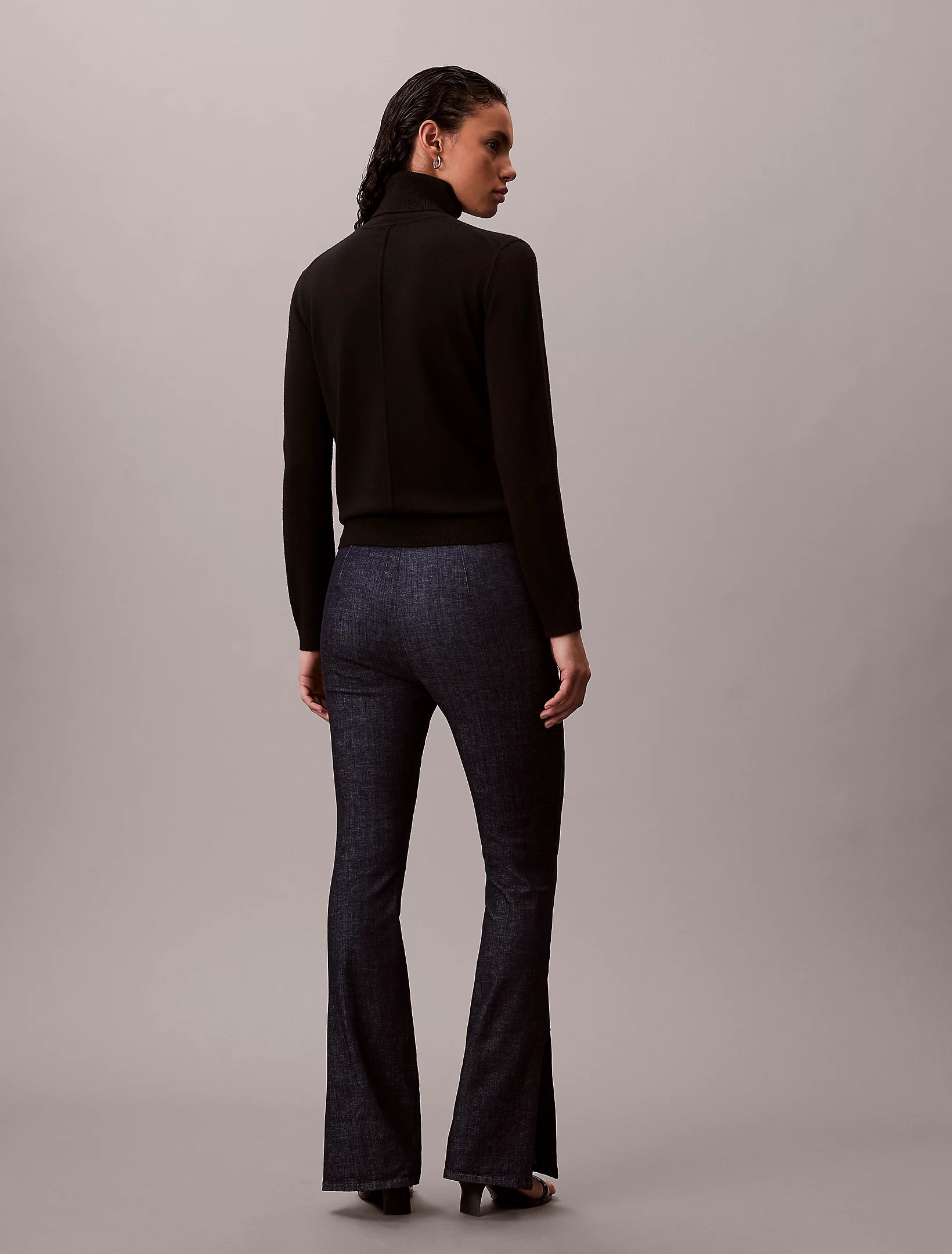 Calvin Klein Jeans naisten leggingsit PULL ON LEGGING CK CLASS, tummansininen