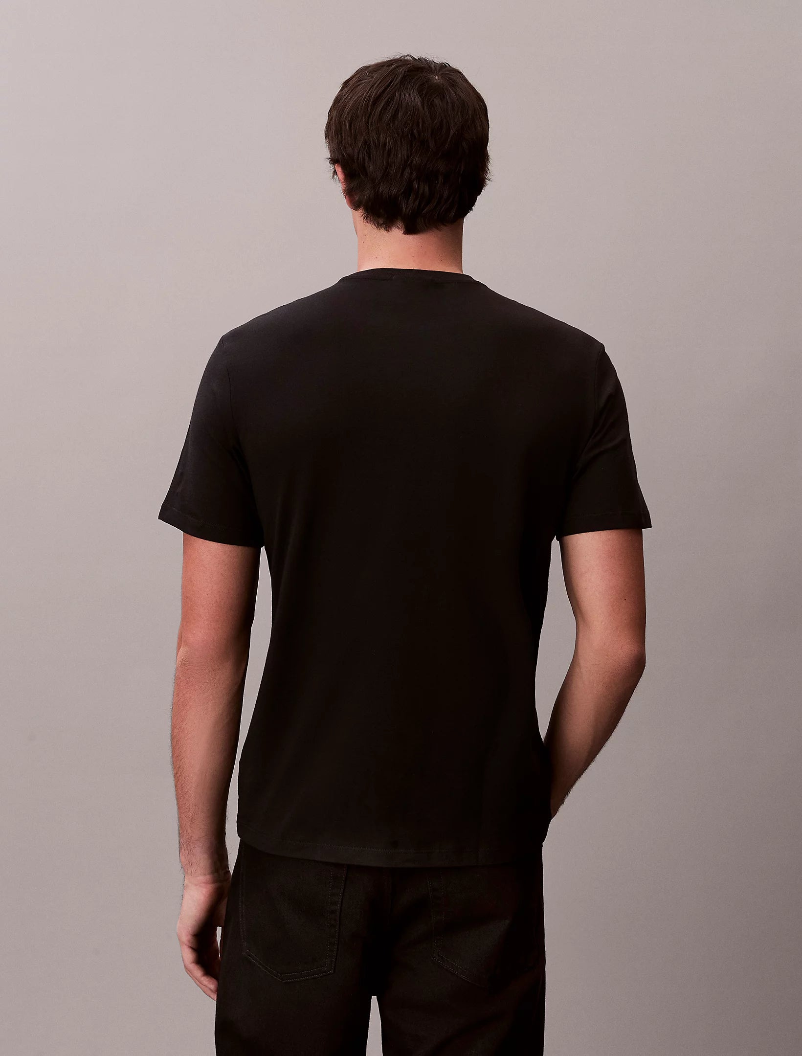 Calvin Klein Jeans miesten t-paita K SS Badge Tee, musta