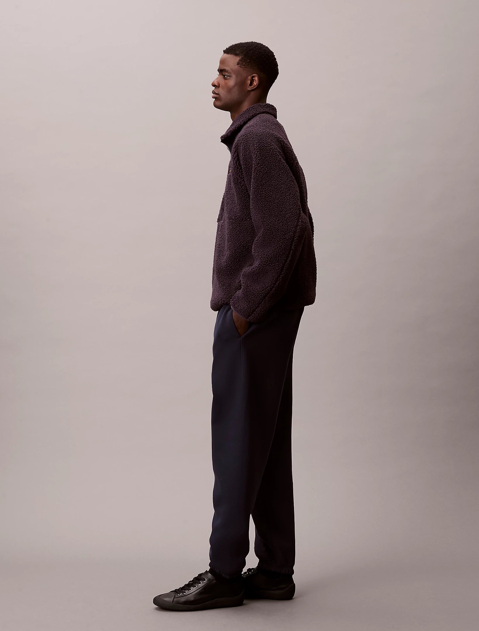 Calvin Klein Jeans miesten collegehousut Cotton Spacer Jogger, tummansininen