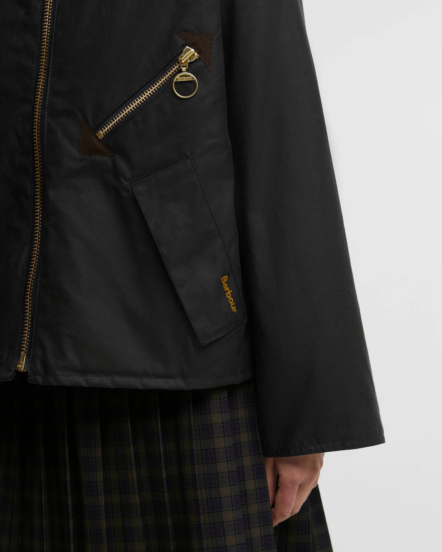 Barbour naisten takki Arlene Wax Jacket, tummansininen