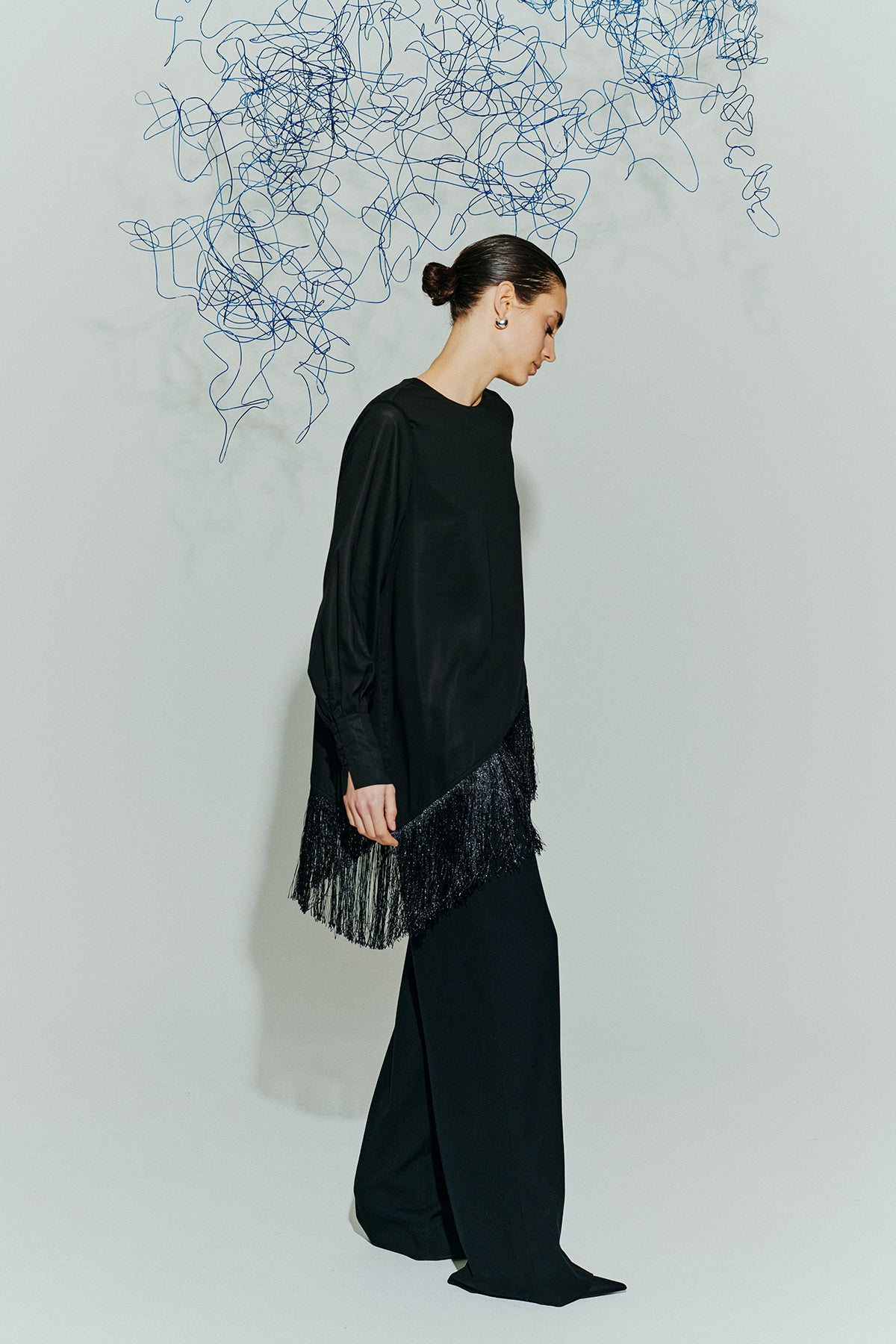 Copenhagen Muse naisten pusero Nelly Blouse, musta