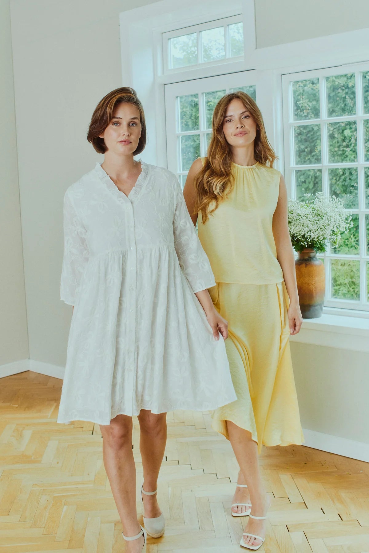 Freequent mekko Randy Dress, valkoinen