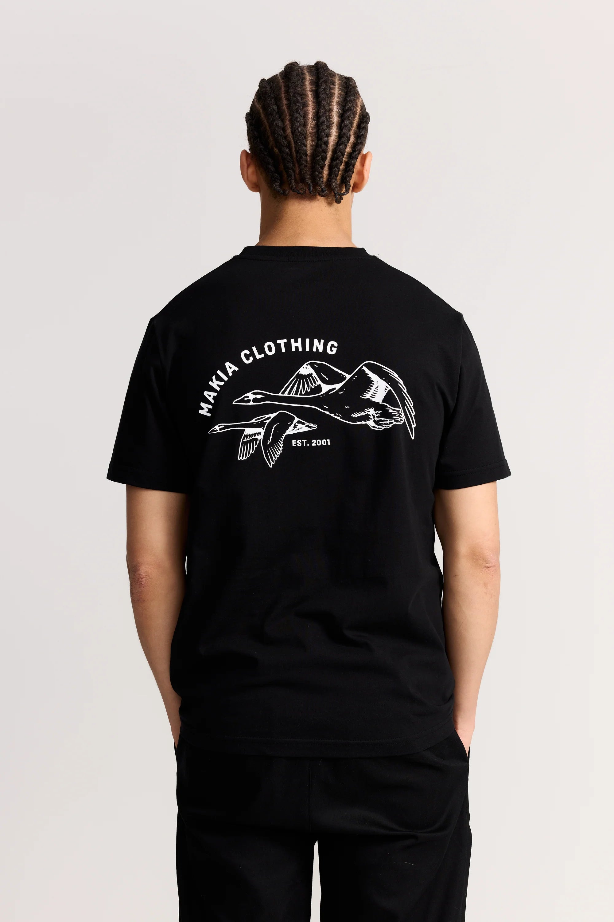 Makia miesten t-paita Swans T-shirt, musta