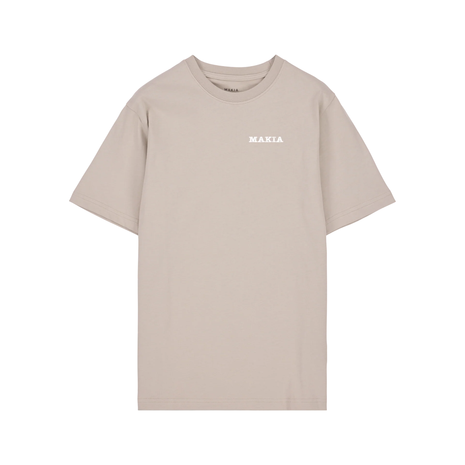 Makia miesten t-paita Bruun T-shirt, beige