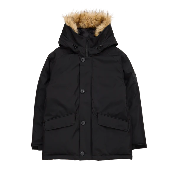 Makia Miesten Parkatakki, HELSINKI PARKA Musta