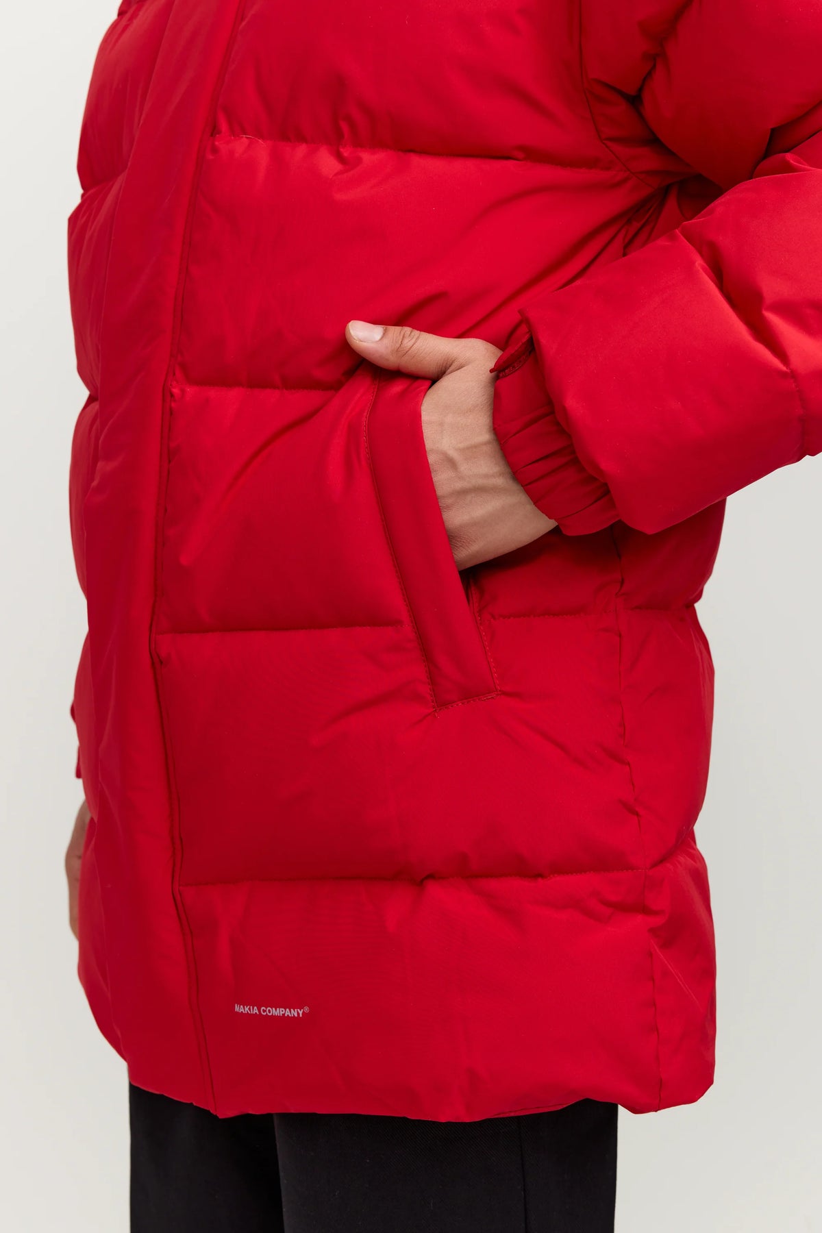 Makia miesten toppatakki Aamos Jacket, punainen