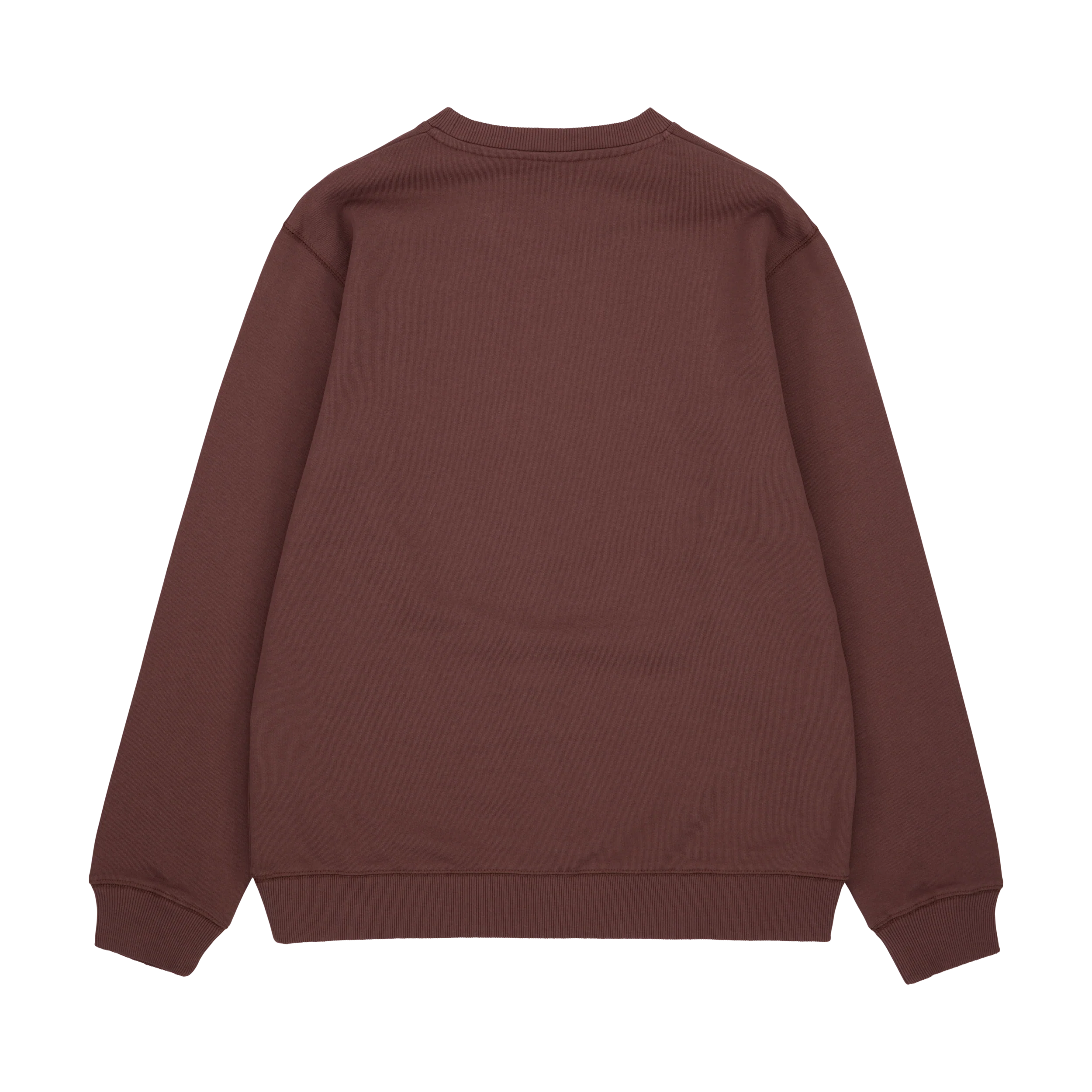 Makia miesten collegepaita Loon Sweatshirt, tummanruskea