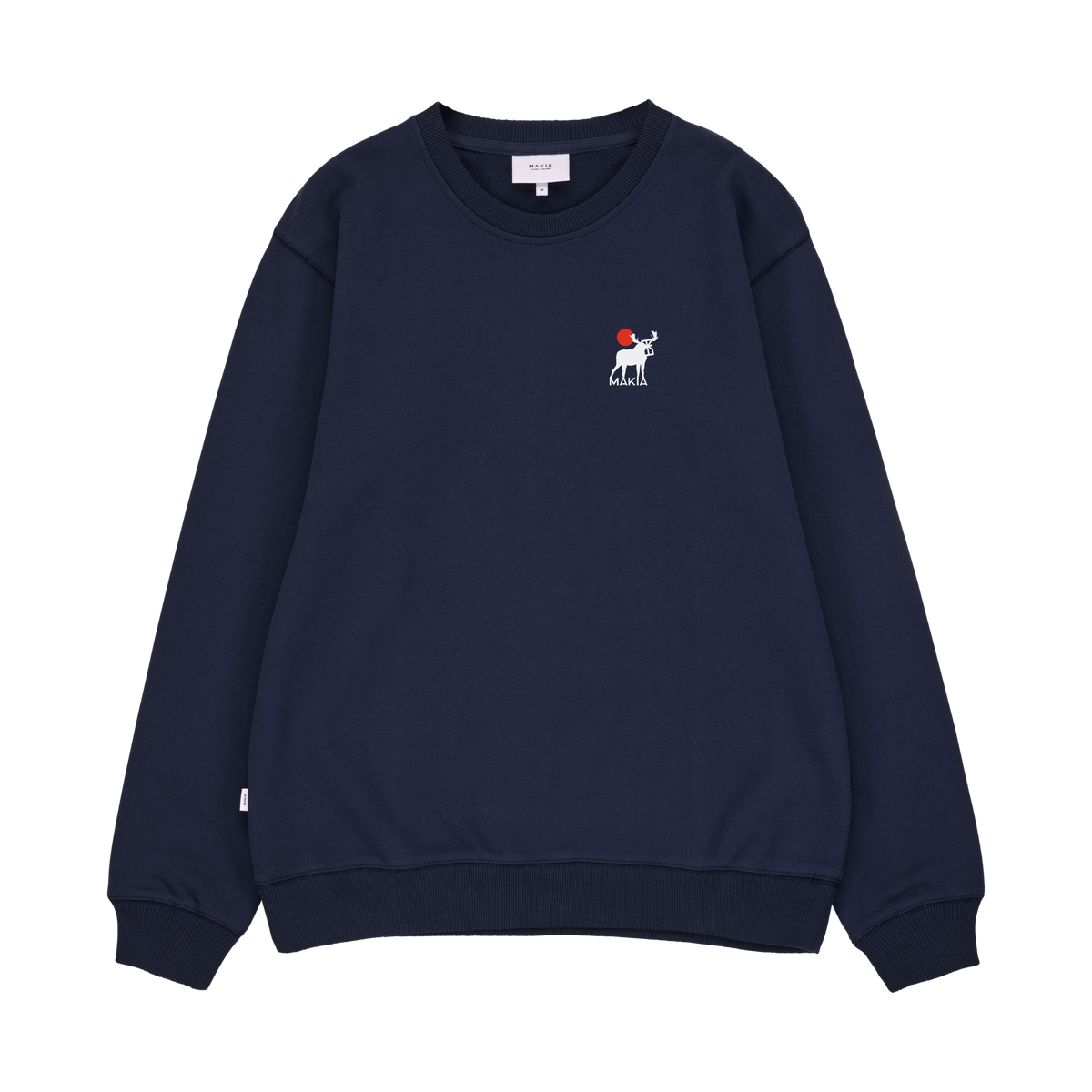 Makia miesten collegepaita Taste of Finland Sweatshirt, tummansininen