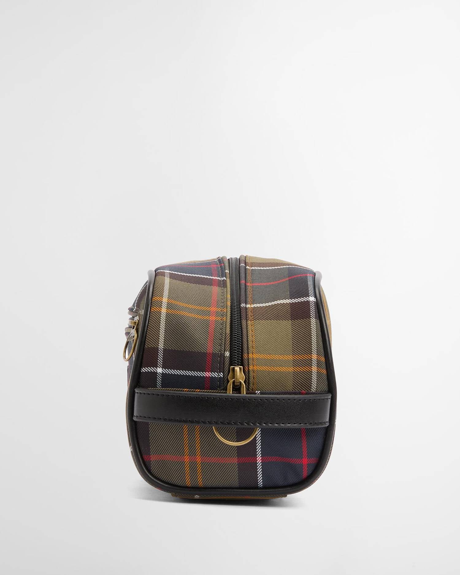Barbour toilettilaukku Tartan Washbag, vihreä ruutu