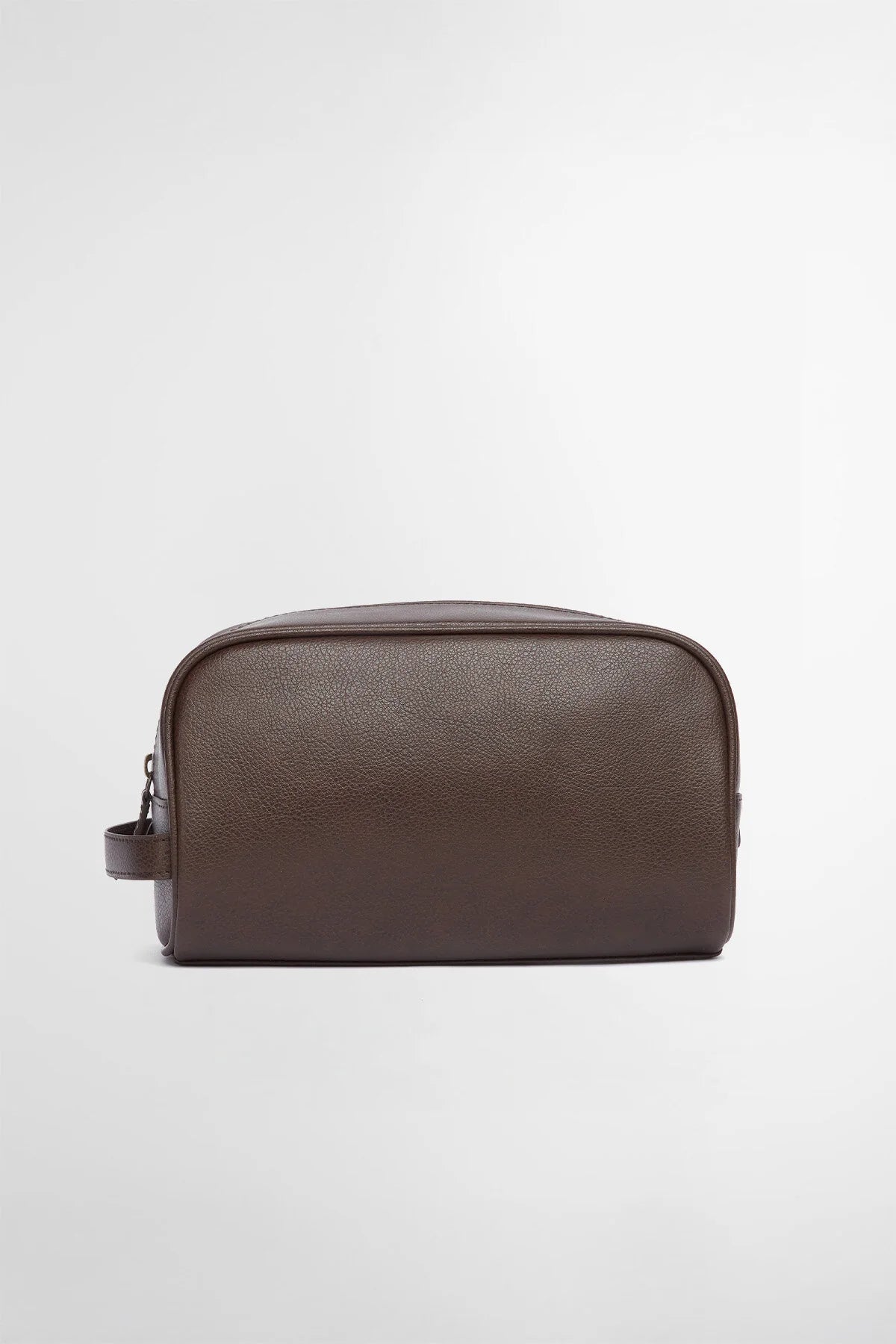 Barbour toilettilaukku Highgate Leather Washbag, tummanruskea
