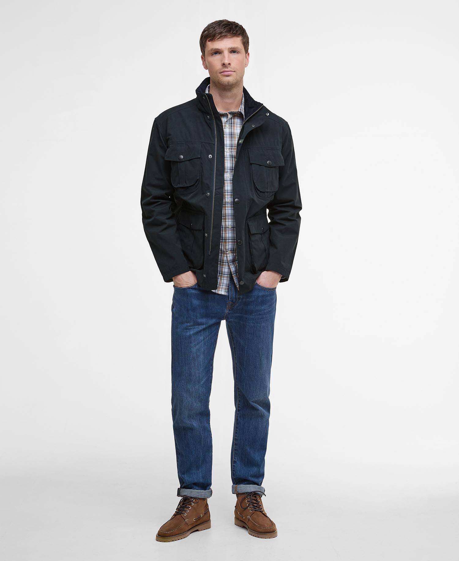 Barbour miesten takki Sanderling Casual Jacket, tummansininen