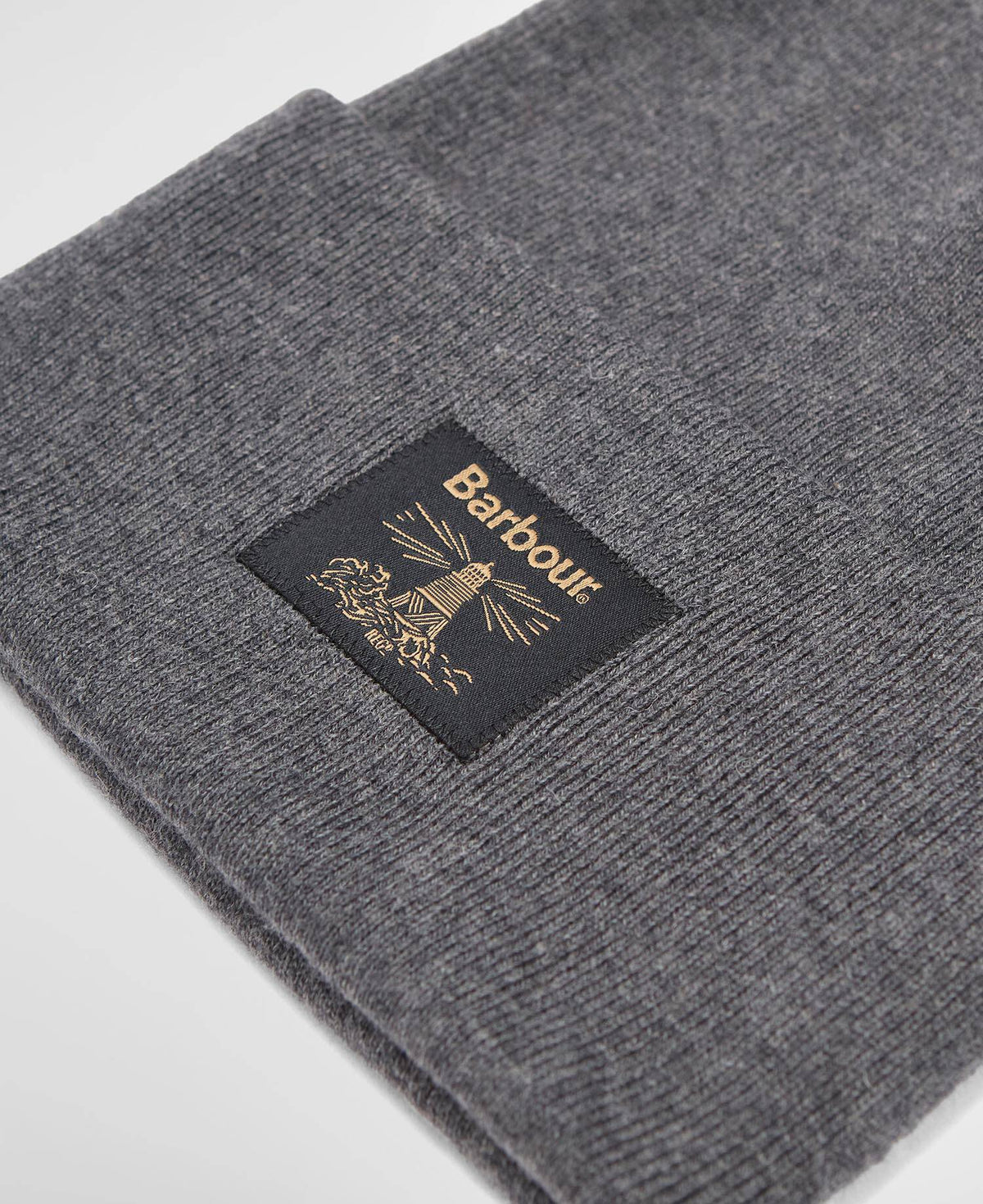 Barbour miesten pipo Harton Beanie, tummanharmaa