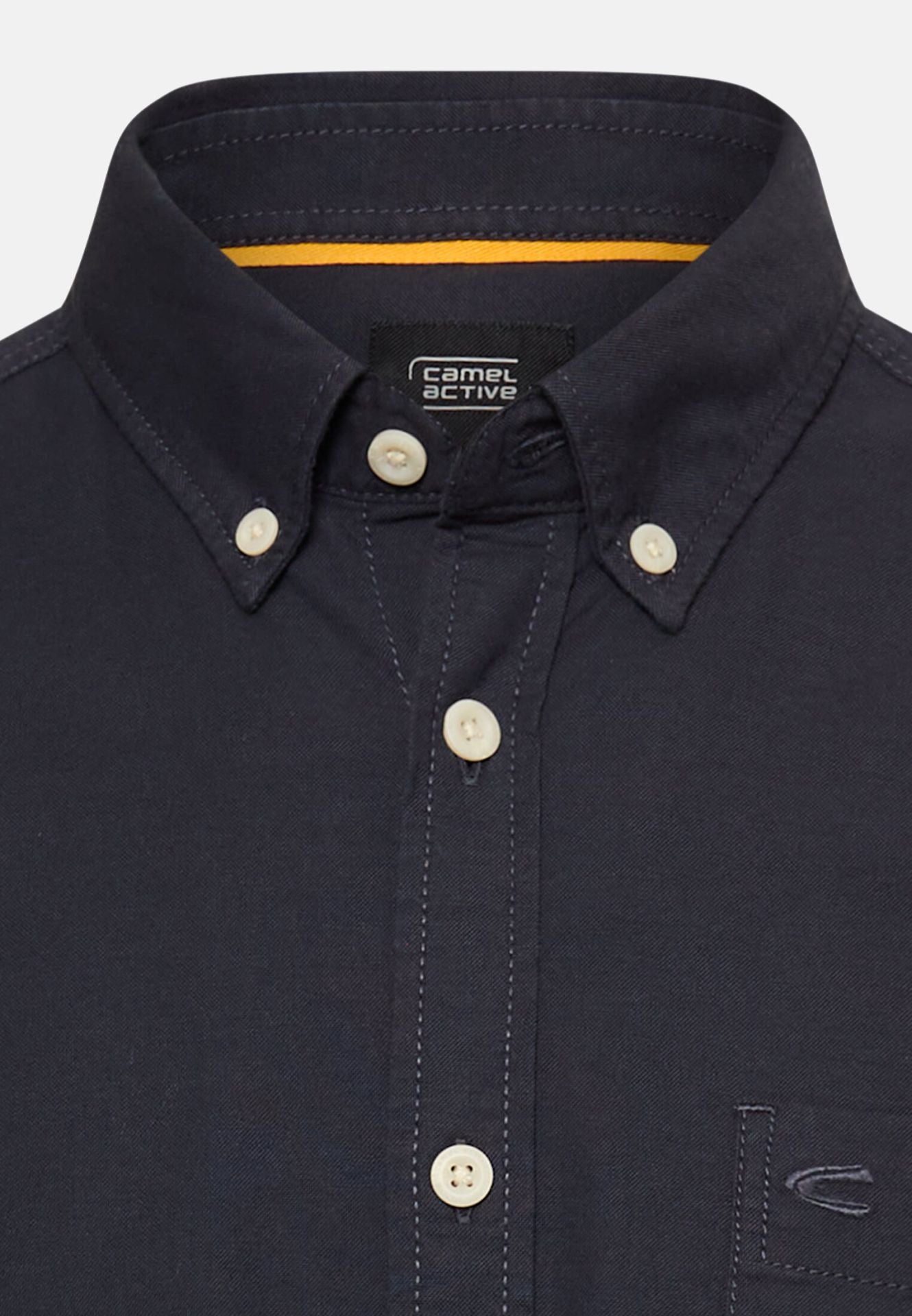 Camel Active kauluspaita LS Performance Shirt Strech, tummansininen