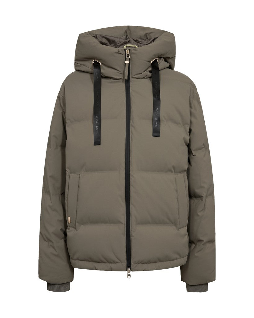 Mos Mosh naisten toppatakki Jilly Hope Down Jacket, tummanvihreä