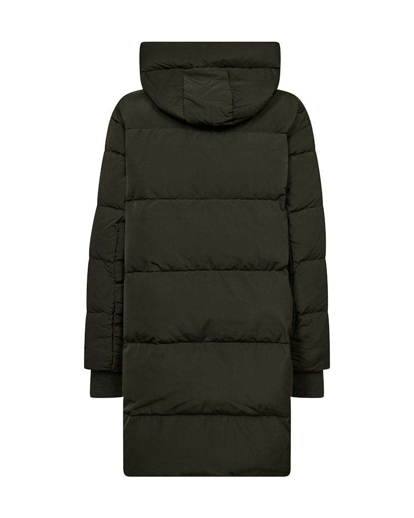 Mos Mosh naisten untuvatakki Nova Avon Down Jacket, tummanvihreä