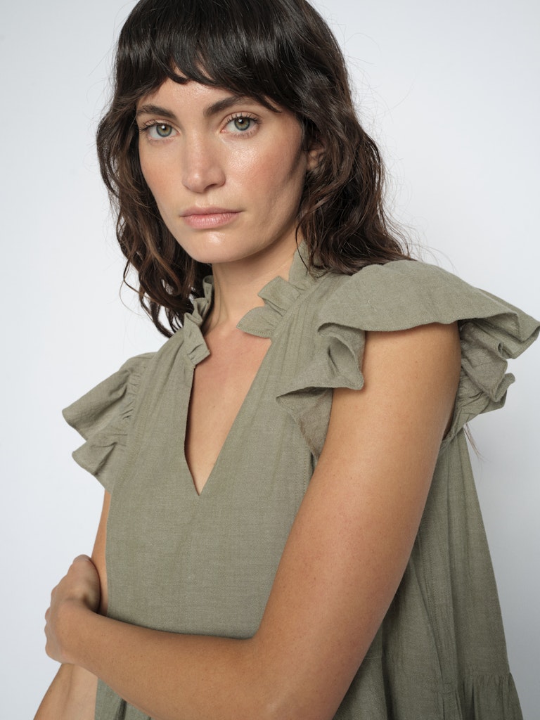 Mos Mosh mekko MMWaldy Izha Dress, khaki