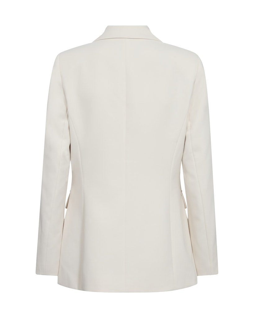 Mos Mosh naisten bleiseri MMLeonora Miley Blazer, luonnonvalkoinen