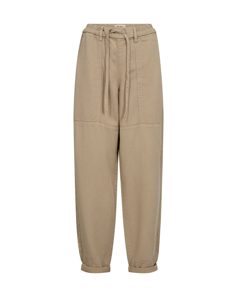 Mos Mosh naisten housut Maison Stalom Pant, vaalea beige