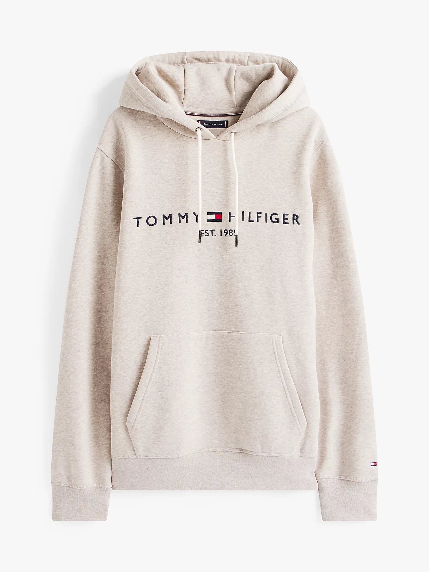 Tommy Hilfiger miesten huppari TOMMY LOGO HOODY, vaalea beige