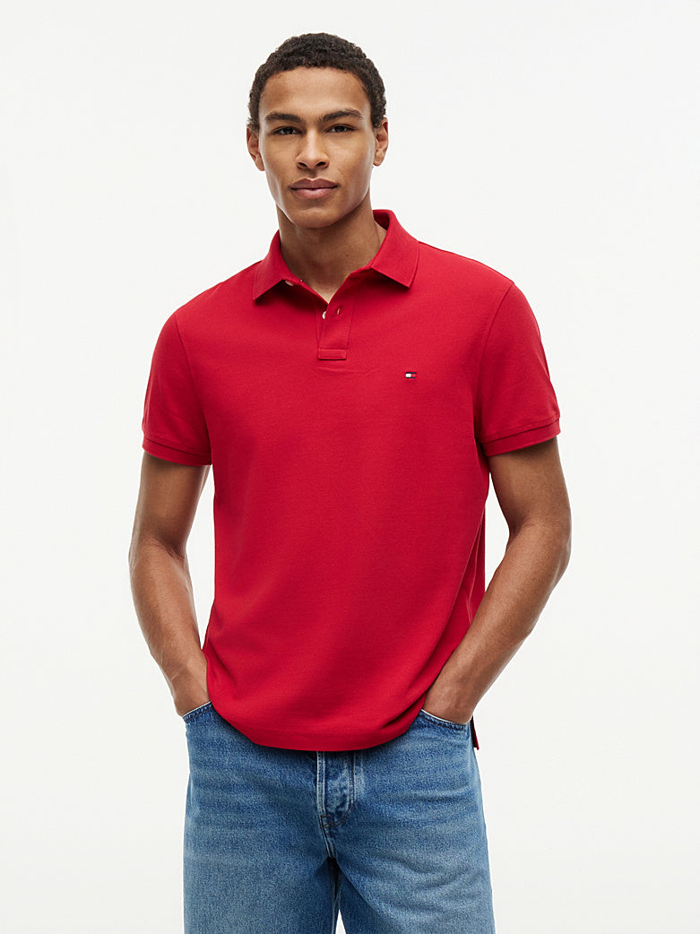 Tommy Hilfiger miesten pikeepaita 1985 Regular Polo, punainen