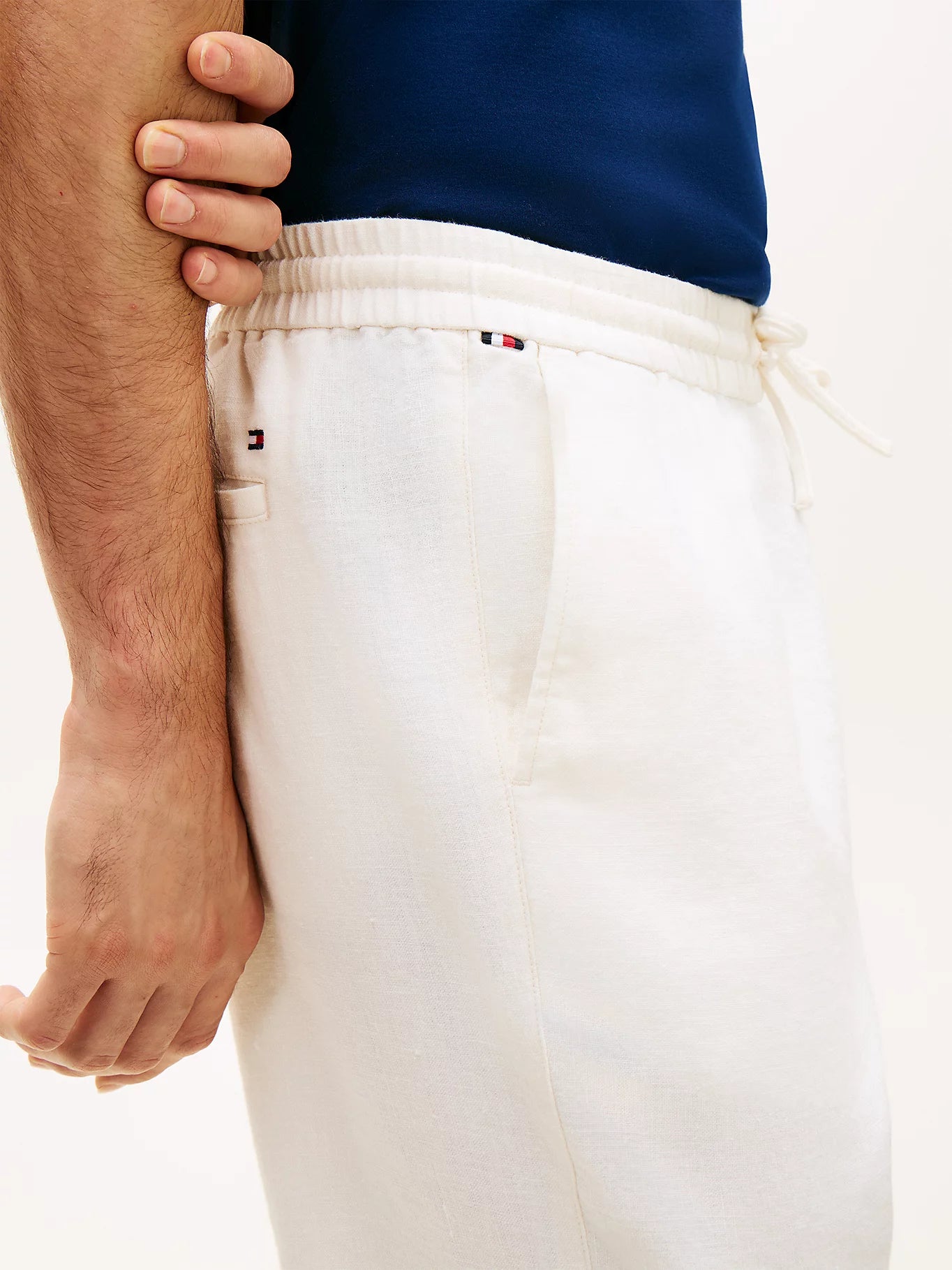 Tommy Hilfiger miesten housut Harlem, Luonnonvalkoinen