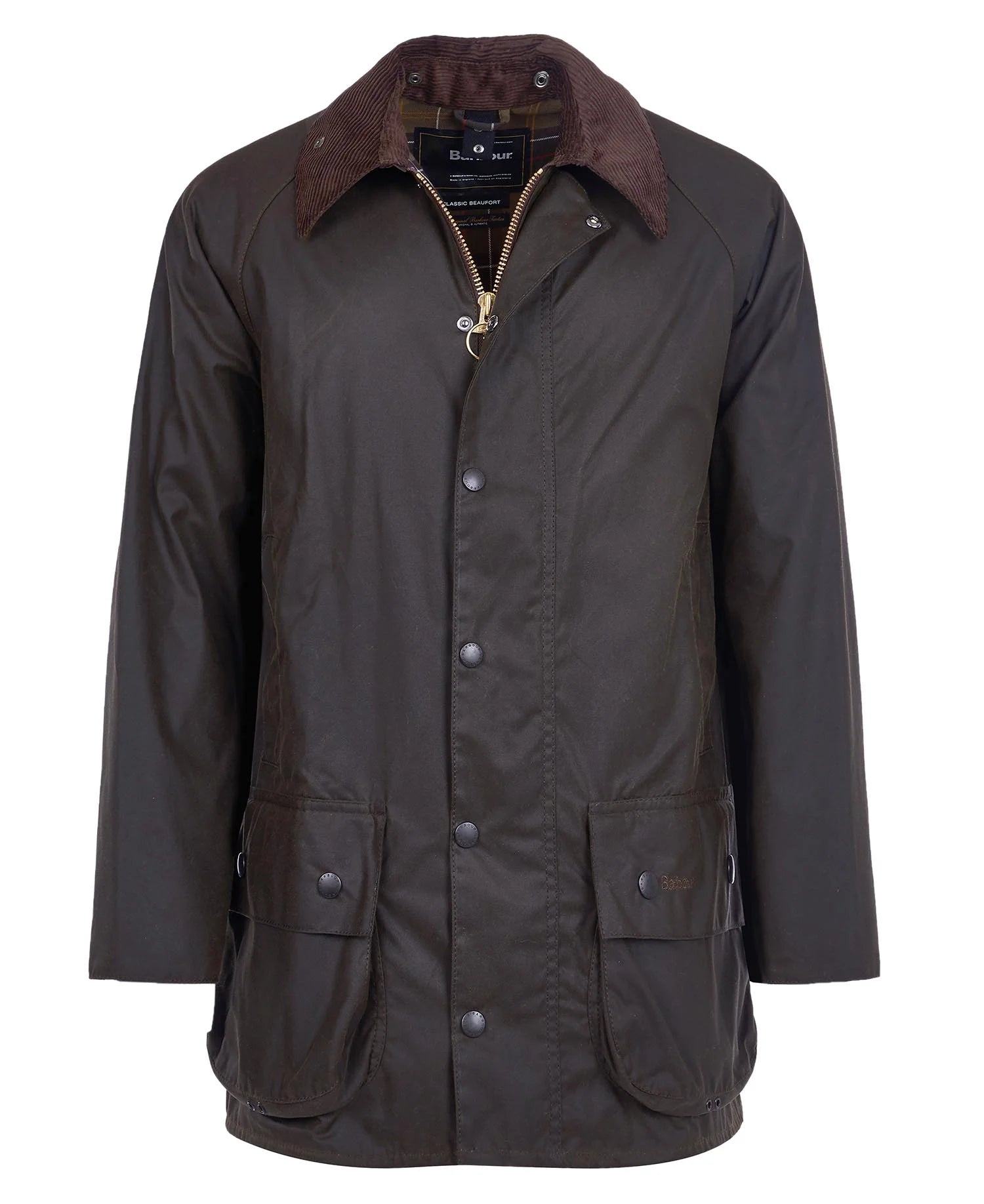 Barbour miesten takki, Classic Beaufort Wax Jacket UNISIZE Khaki