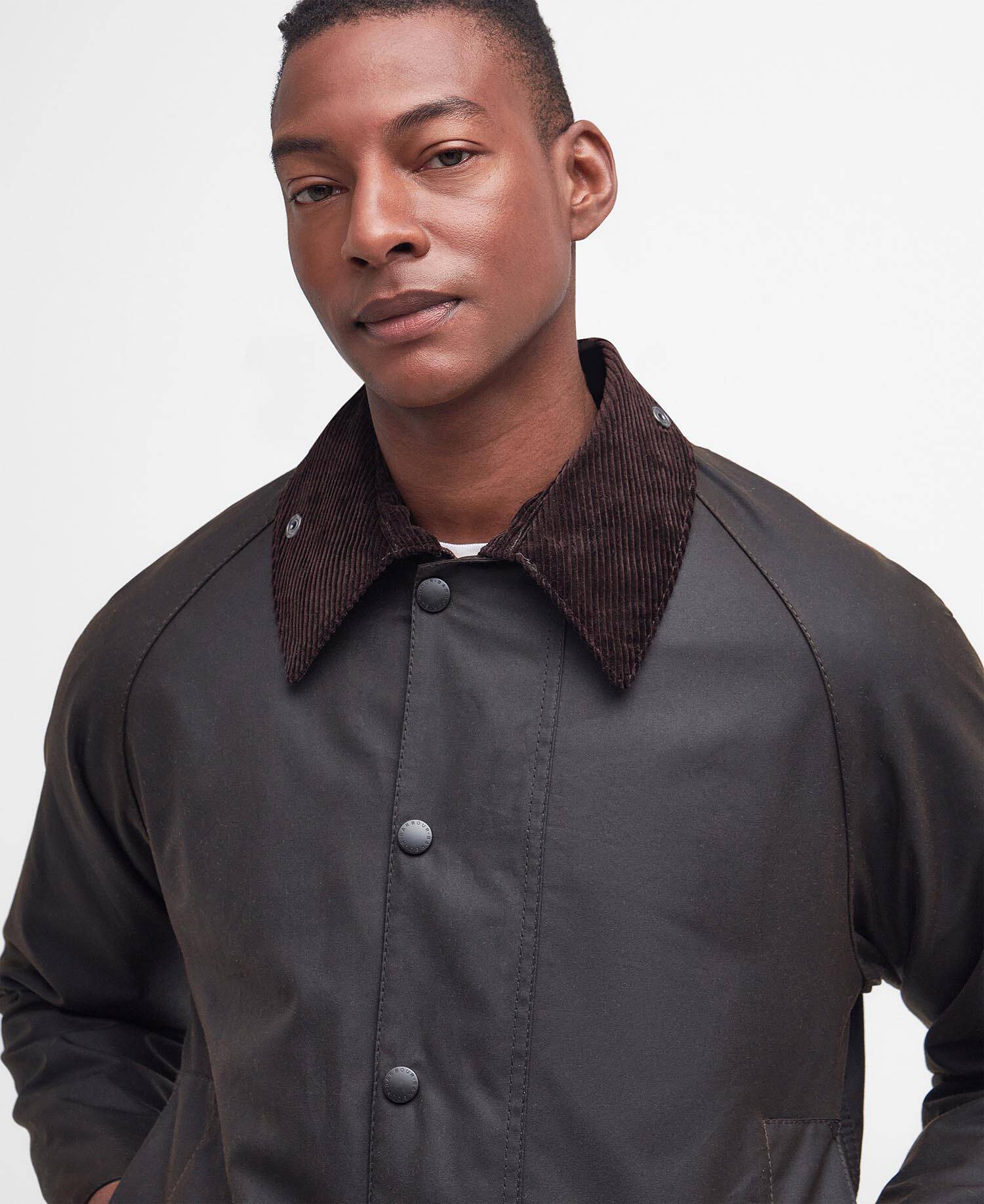 Barbour miesten takki Classic Beaufort Wax Jacket, tumma oliivi