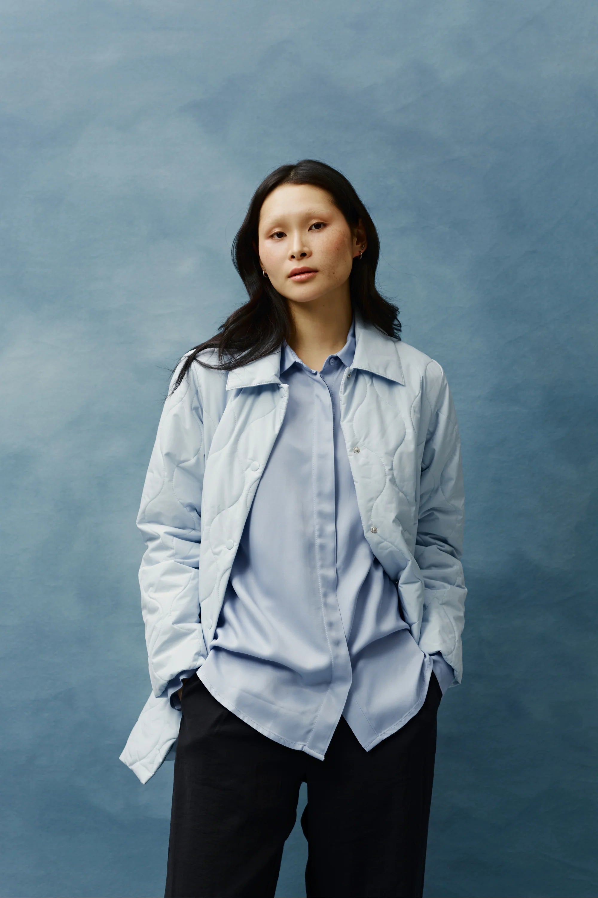 Makia naisten takki Nita Jacket, vaaleansininen