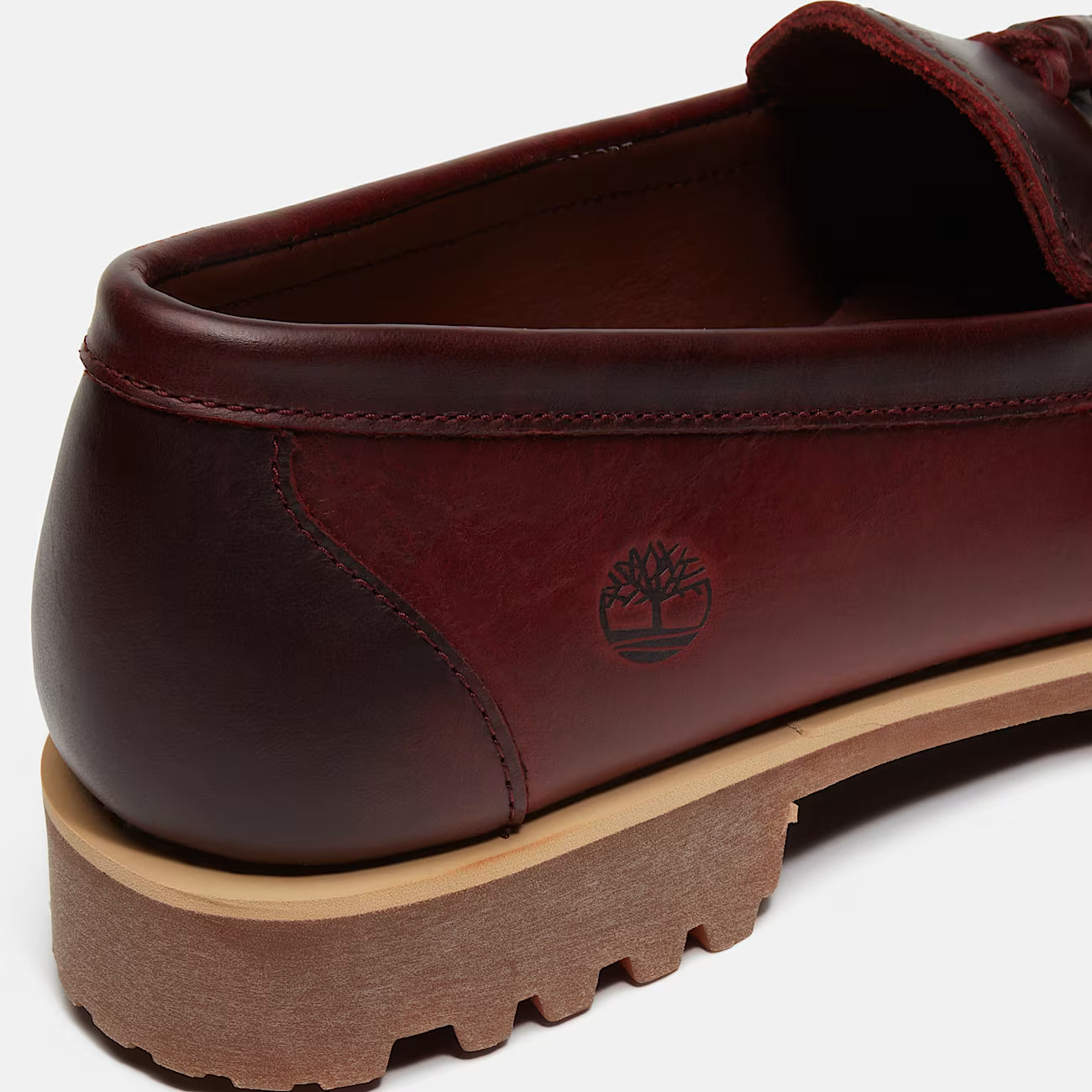 Timberland miesten loaferit Authentic Kiltie Loafer, viininpunainen