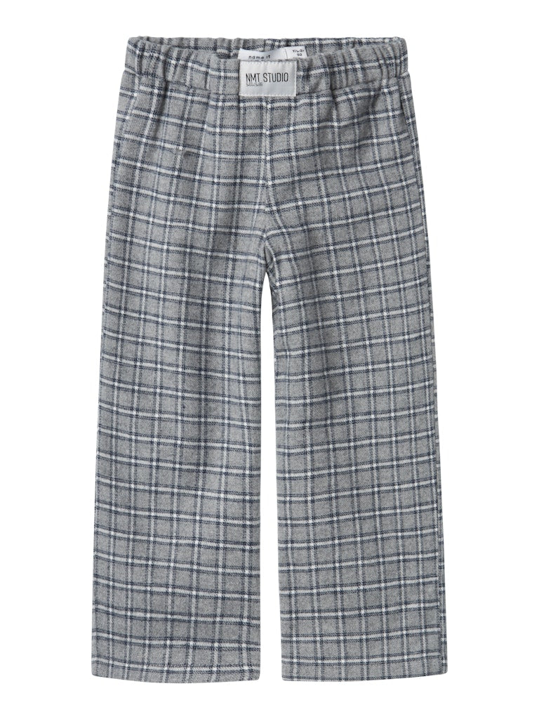 Name It housut K NMNSTRANE PANT, harmaa ruutu