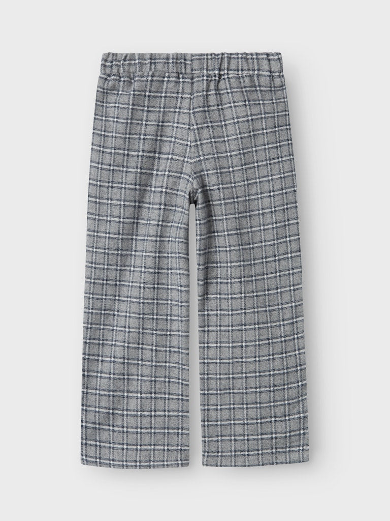 Name It housut K NMNSTRANE PANT, harmaa ruutu