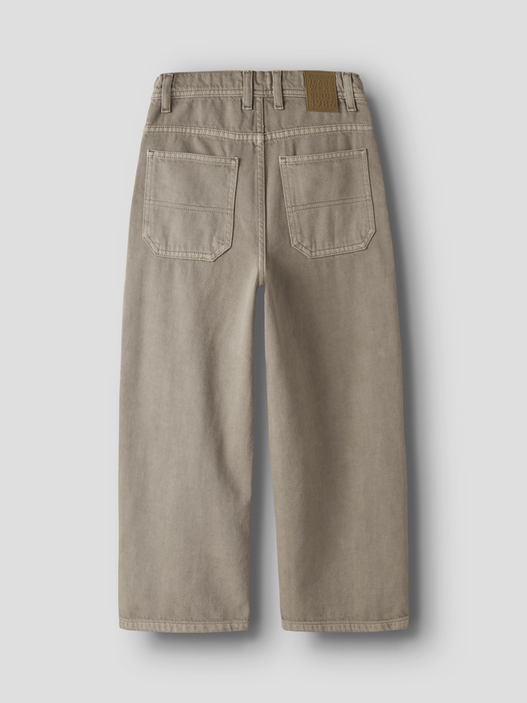 Name It lasten housut Nkmben X‑Skater Twill Pant, beige