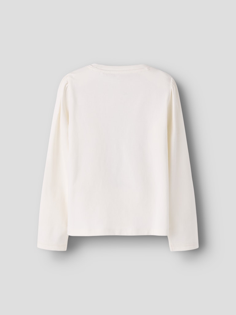 Name It lasten pitkähihainen paita NMFTEARTA LS TOP, luonnonvalkoinen